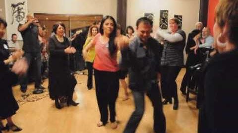 Salsa Dancing:  Tomaj Trenda & Elsie Wright Social Dancing, March 1, 2010