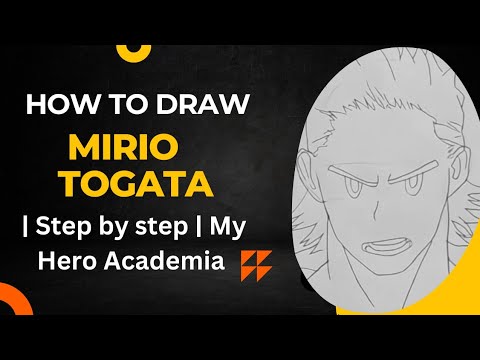 How to Draw Mirio Togata | Step By Step | My Hero Academia # ...