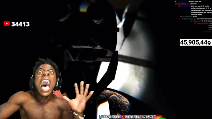 ishowspeed funny moments plays vigil