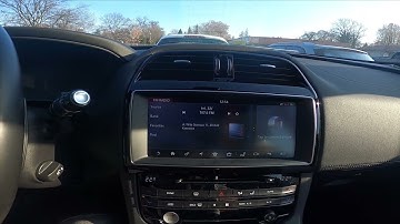 How to Manage List of Favourite Radio Stations in Jaguar F-Pace ( 2015 - now )