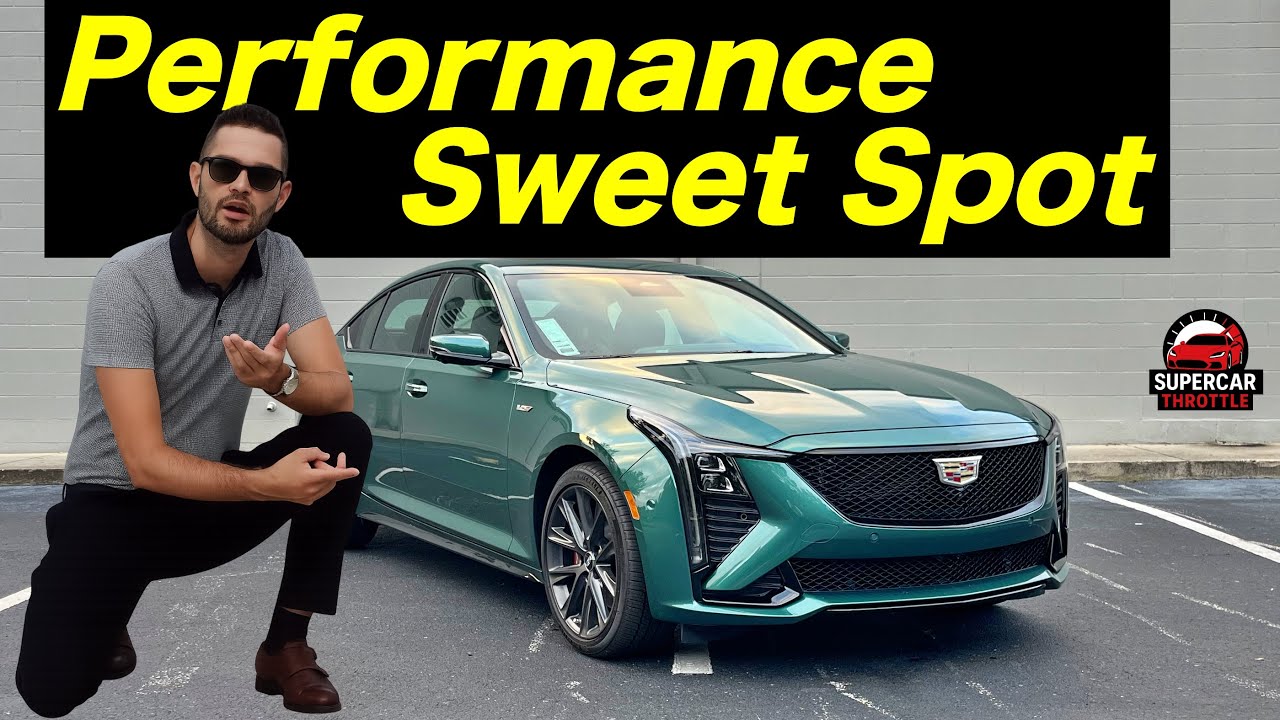 Cadillac CT5 V Series 2026: Лучший по цене спортивный седан: обзор и тест-драйв