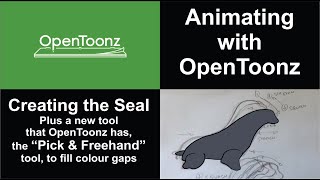 Creating the Seal  from the 'Animating with OpenToonz' course