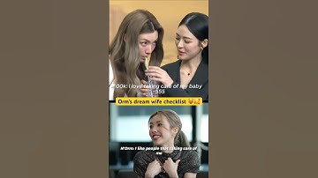 Orm’s dream wife checklist 😻🥰 #lingorm #linglingkwong #ormkornnaphat