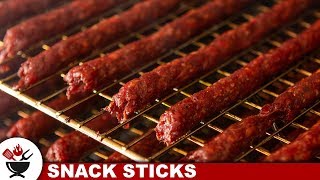 This is my smoked snack sticks recipe! you can make these on a
dehydrator, but camp chef woodwind pellet grill adds amazing flavor to
these...