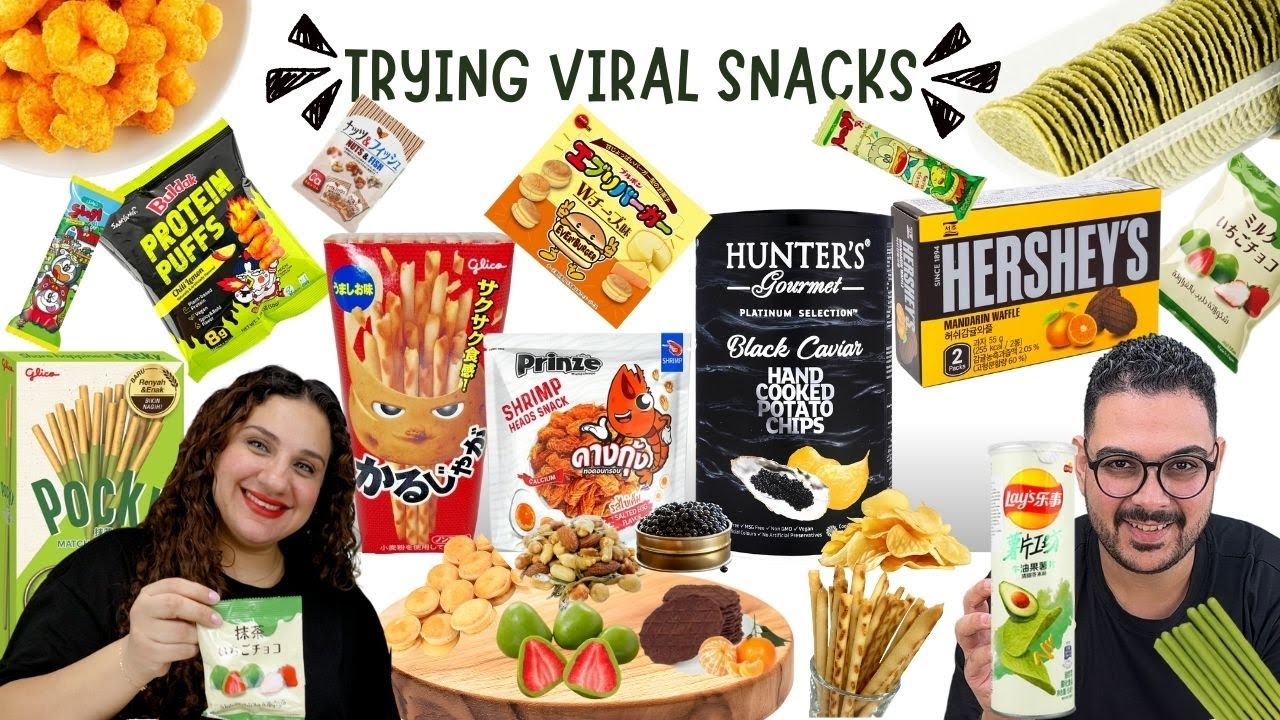 Мы попробовали самые известные закуски 😱 Икру и Матча