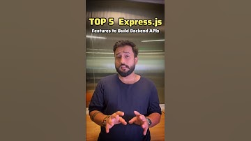 Top 5 Express.js features to Build Backend APIs | Backend Development #shorts #developer #trending