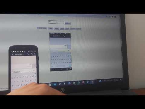 Remotely control an android phone from a web page with php and javascript