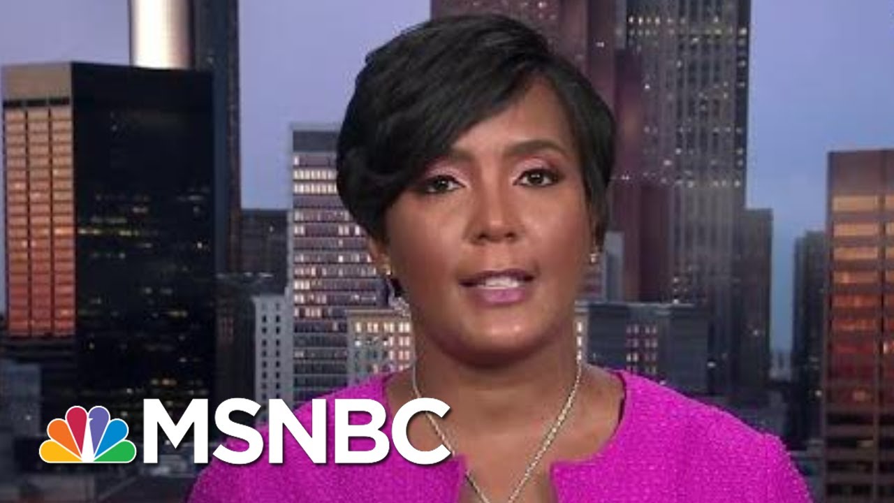 Atlanta Mayor On Voter Suppression: Georgia Sec. Of State Refuses To Accept Reality | All In | MSNBC