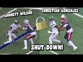 Garrett Wilson ‘LOCKED UP’ Vs Christian Gonzalez 🔥 (WR Vs CB) Patriots Vs Jets 2023 highlights