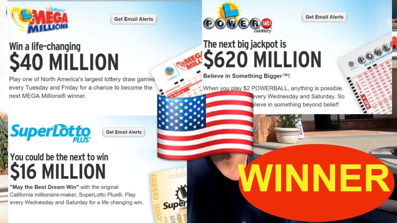 WINNER Mega Millions Lottery Выиграли в лотереи Мега Миллион California ...