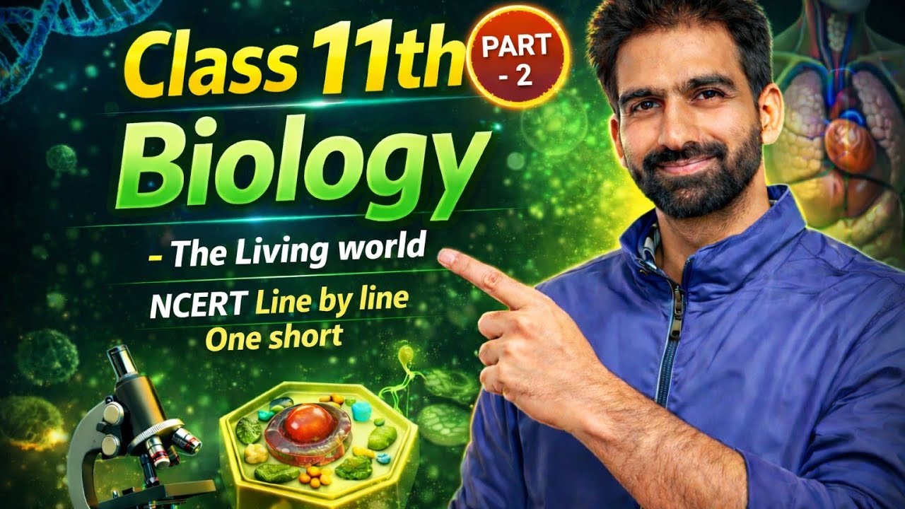 The Living World Part 2 🔥 | NCERT Class 11 Biology | Full Explanation