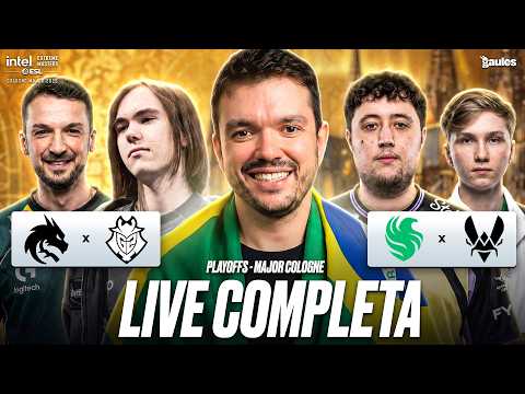 QUARTAS DE FINAL |  IEM COLOGNE MAJOR 2026 PLAYOFFS | DIA 2 - !socio - Siga @Gaules!