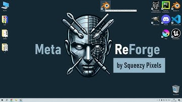 MetaReForge Install Without Compilation (With Python 3.9 Compatible Blender Build)