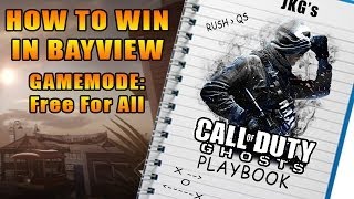 COD Ghosts: How to ALWAYS Win in Bayview DLC Map in Free For All
