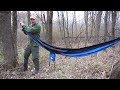 How to hang your hammock using ropes