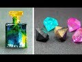 10 CHEAP AND EASY DIY JEWELRY IDEAS 5 Resin Accessories FAIRY PENDANTS MADE OUT OF AN EPOXY RESIN