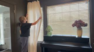 Unboxing + Review: What Makes the Pinch Pleated Linen Curtains 84 Inch Length Stand Out X1914