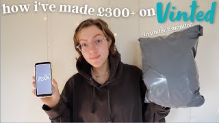 How I Sell Clothes & Make Money On Vinted! *£200+ per month)  rosie claire