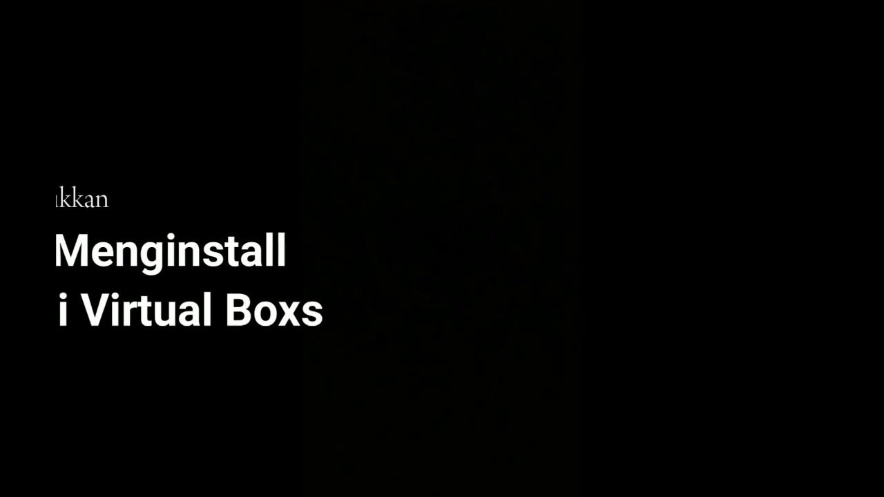 TUTORIAL INSTALL LINUX UBUNTU - YouTube