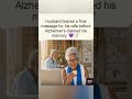 Man leaves wife a final message before Alzheimer's claimed memory. 💜📝 #Love