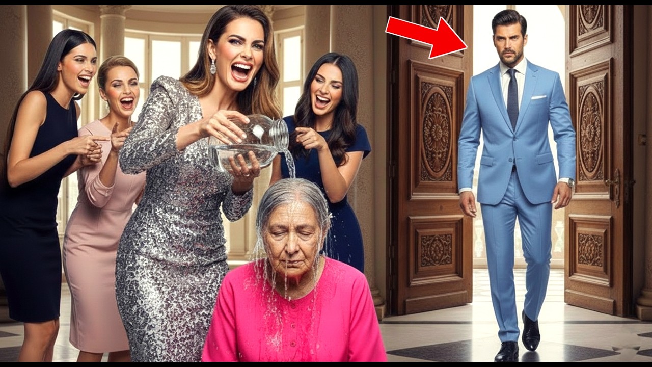 Она унизила мать миллионера на празднике — но не знала, кто уже был в пути…