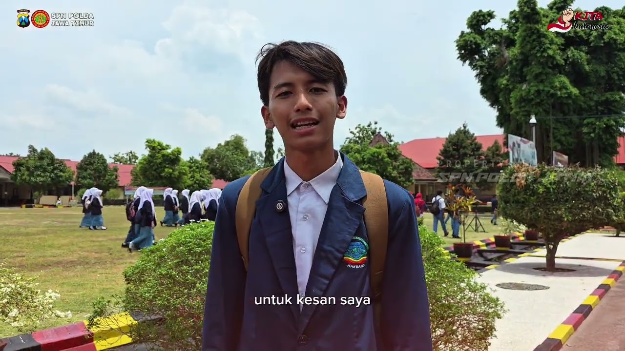 KUNJUNGAN SMAN KESAMBEN DI SPN POKDA JATIM