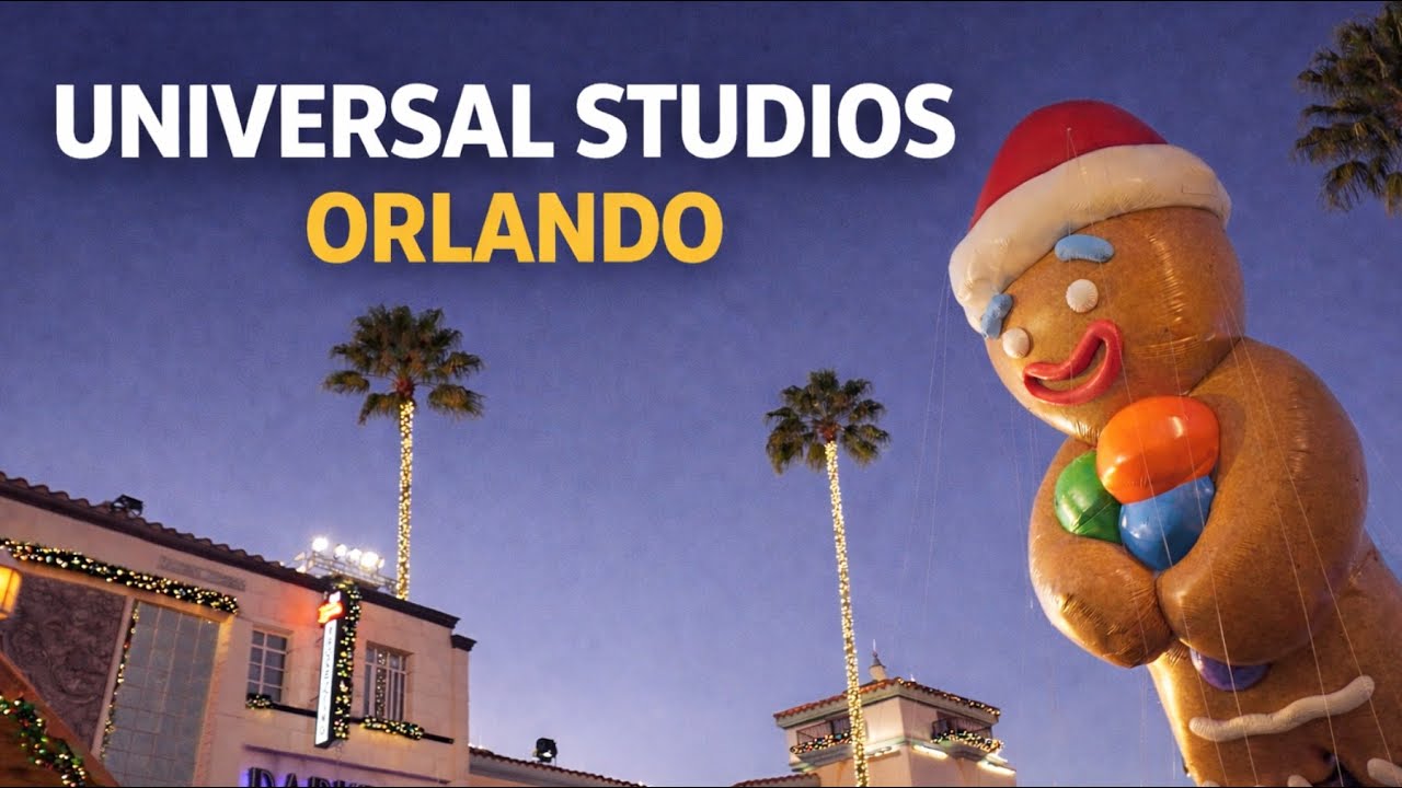 Universal Studios Orlando 2025 – Encuentros con Shrek y Burro | Shows y desfile navideño