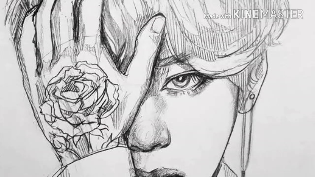 Бан чан рисунки для срисовки