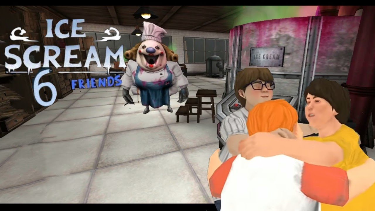 ICE SCREAM 6 FRIENDS KITCHEN CHARLIE FULL GAMEPLAY!!!