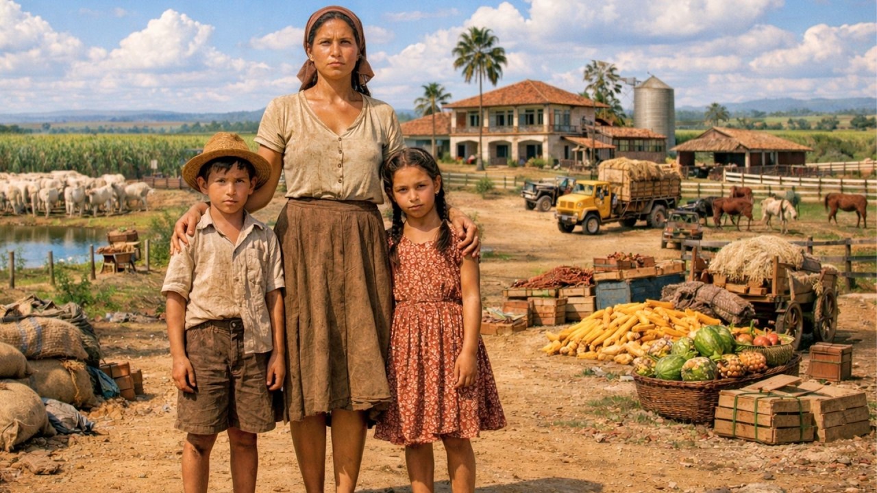 A VIDA DA VIÚVA POBRE MUDOU QUANDO DESCOBRIU QUE HERDOU UMA TERRA MILIONÁRIA... FINAL SURPREENDENTE!