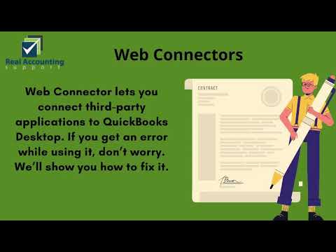 Fix common Web Connector errors in QuickBooks Desktop| ([email protected])Assistance
