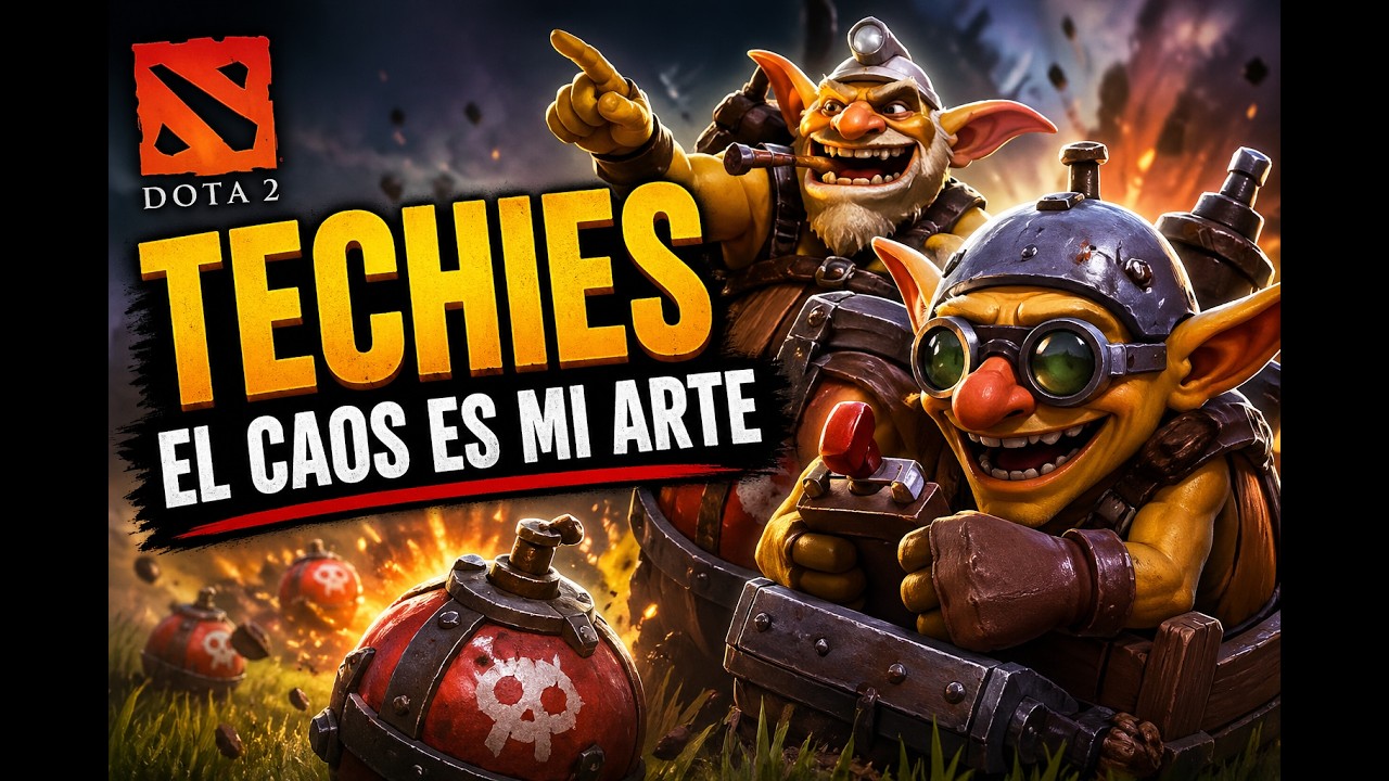 Techies MID: Sale MAL (para ellos) [Gameplay] - YouTube