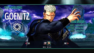 KOF XV - Goenitz (Boss Challenge) - PC Gameplay (No commentary)