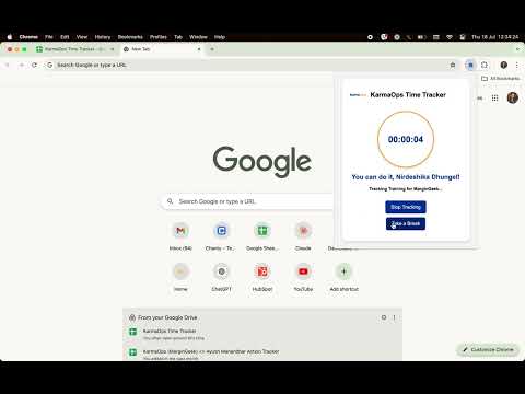 KarmaOps Time Tracker video preview 2