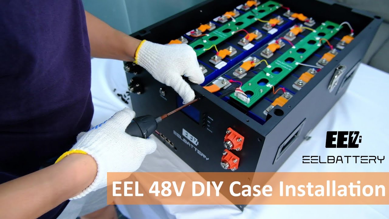 How to build a 48V battery system with EEL DIY box