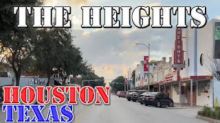 The Heights - Houston - Texas - 4K Neighborhood Drive