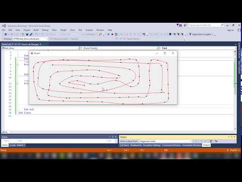 Drawing path diagrams vb.net