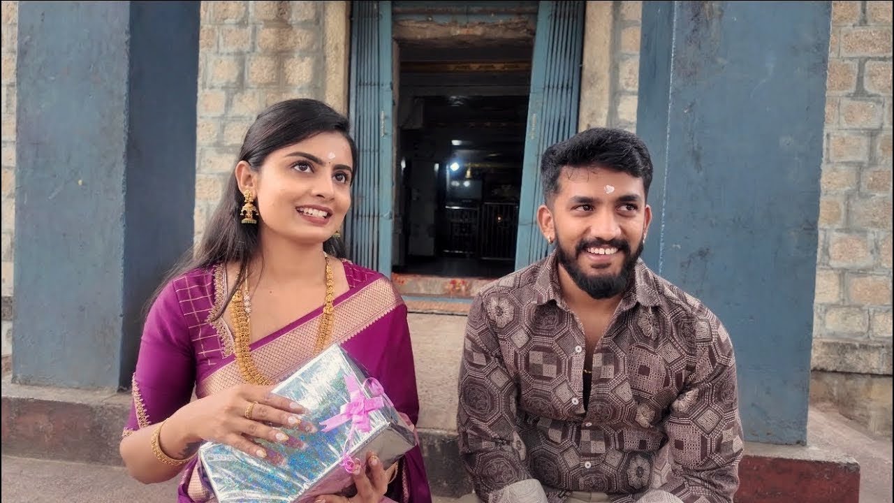 2nd Gift ಯೆನು ಅಂತ ಕೇಳ್ತಿದ್ರಿ ಅಲ್ವಾ? ನೋಡಿ🫶🏻💞  | Madhu Gowda #madhugowda #nikhilnishavlogs