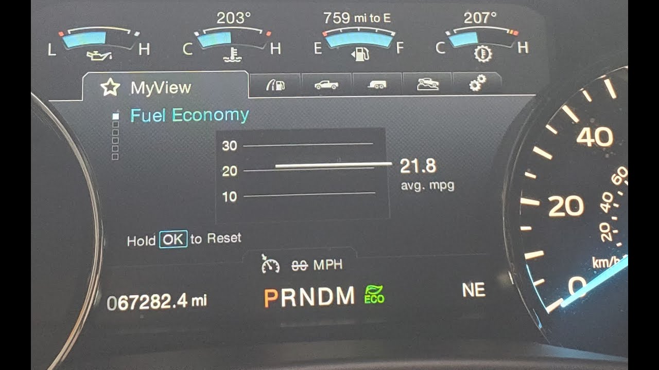 Impressive Fuel Economy numbers from a 5.0 F150 YouTube