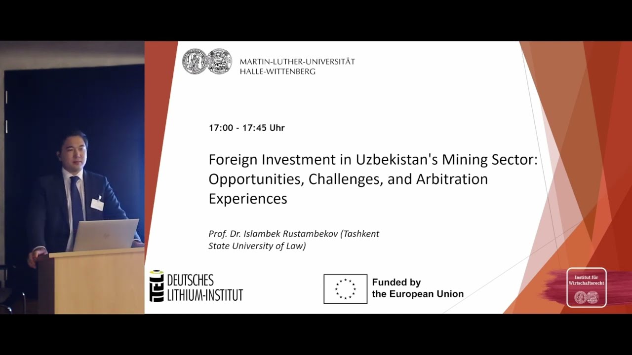 Islambek Rustambekov - Foreign Investment in Uzbekistan's Mining Sector