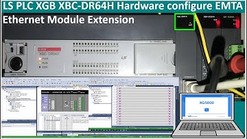XG5000 software basic programming| PLC LS XGB XBC series hardware configuration with Ethernet module