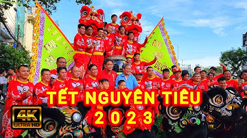 Tết Nguyên tiêu 2023 Lân Sư Rồng diễu hành đường phố Chợ Lớn Sài Gòn Tp.HCM