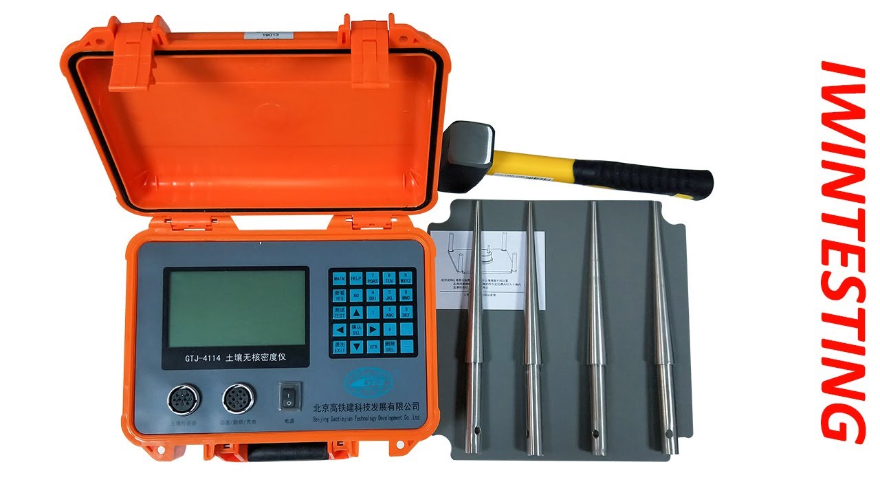 Iwintesting Non nuclear soil electrical density gauge
