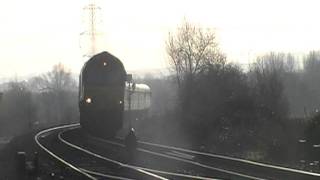 66002 on 'The Abercot Generator Tour' @ Appleford Crossing 14/01/2012