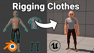 Rigging Clothes In Blender