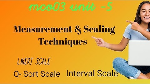 MCO03 Unit-5|Measurement & Scaling Techniques|Likert scale| Q-Sort Scale| IGNOU Malayalam |