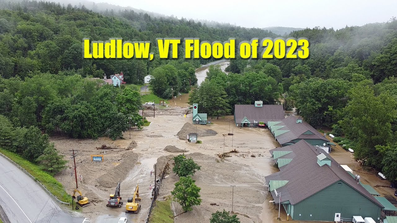 Ludlow VT Flood 2023 YouTube