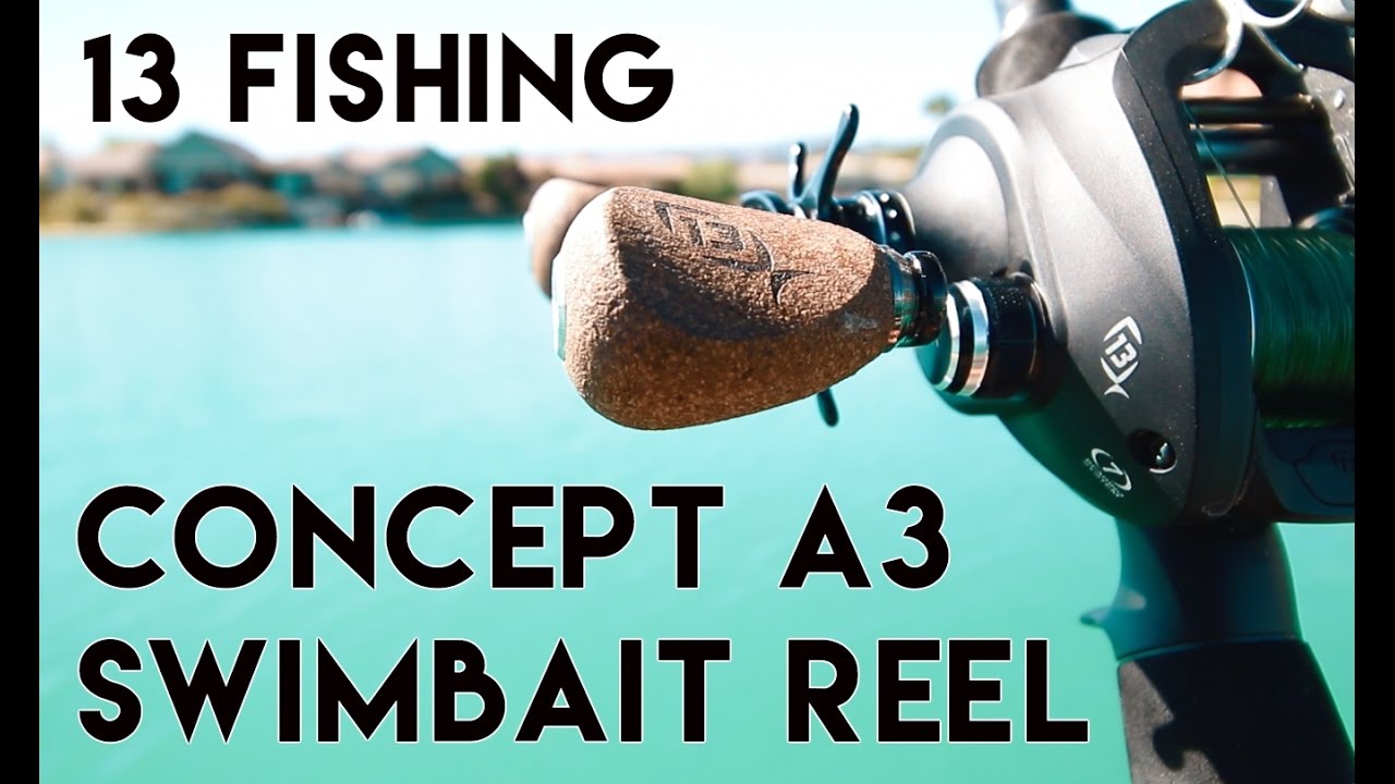 13 Fishing Concept A3 Swimbait reel 