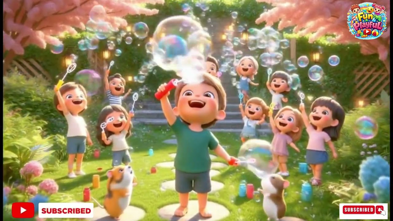 Doston ke saath Bulbulon ka Mazaa! 🫧 | Bachon ki Masti | Fun Playful | Hindi Kids Cartoon Video ☺🤗✨