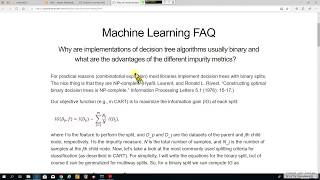 Python Machine Learning 14. Classifiers Using Scikit-Learn-7: 決策樹 (recorded on 20190906)